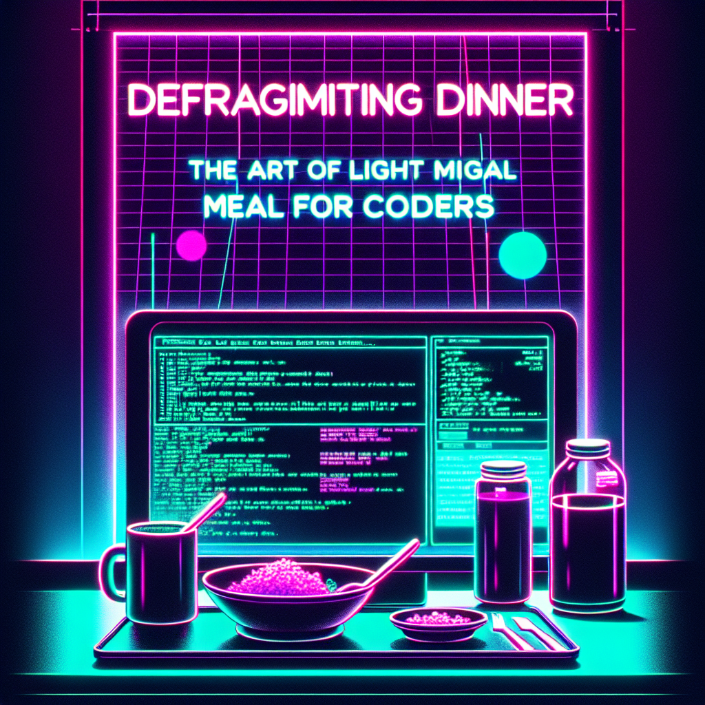 Desfragmentando o Jantar: A Arte do Refeição Leve para Codificadores