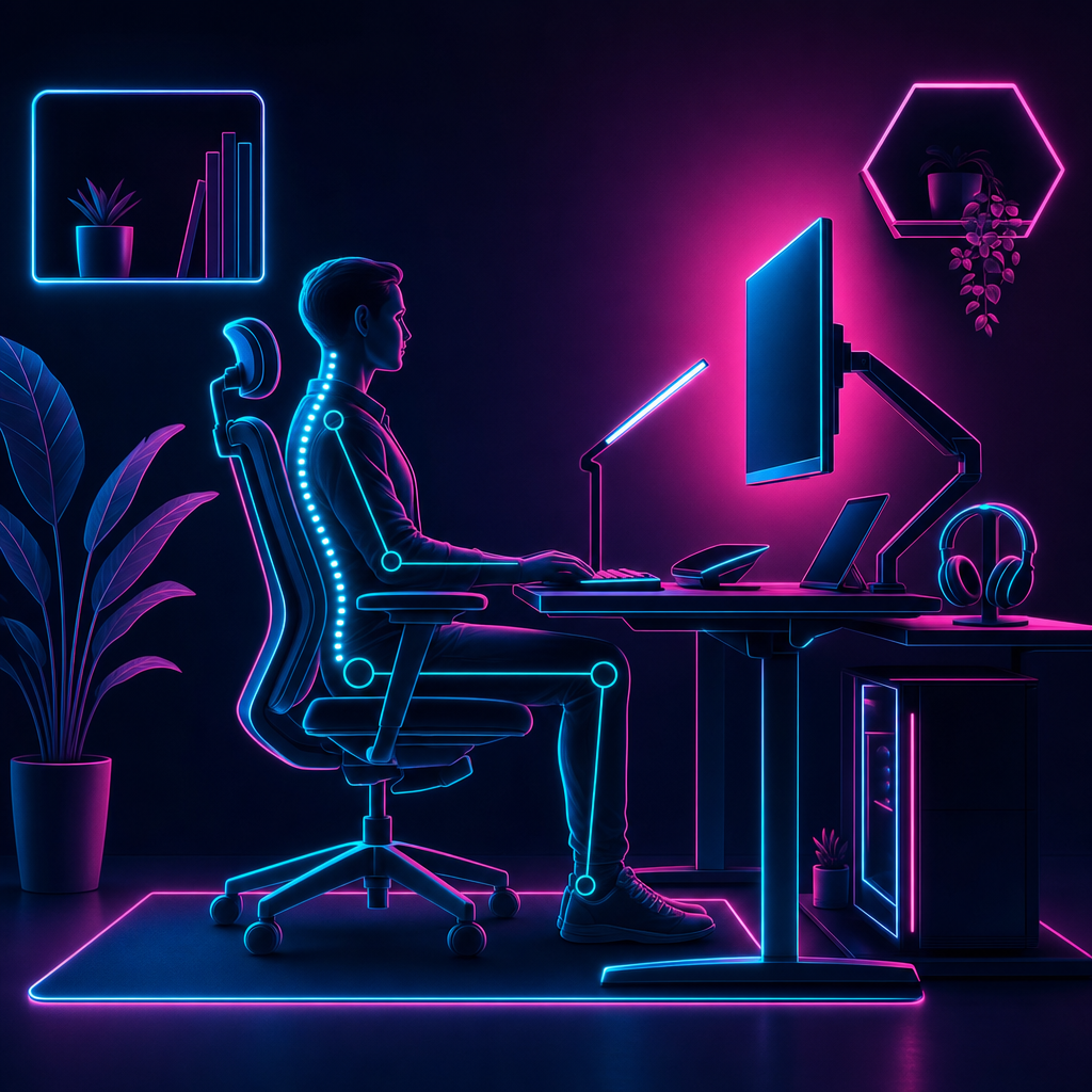 Reconfigurando seu Setup: Ergonomia e Hardware do Home Office